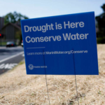 drought-conserve water sign